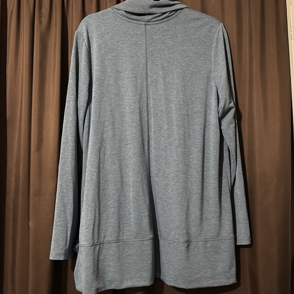 St John’s Bay Blue Cardigan with pockets - Picture 2 of 5